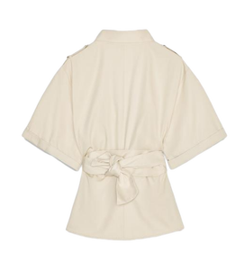 Cravate beige de qualité supérieure pas de chemise tissu élégant et de haute qualité approvisionnement en gros de l'Inde au meilleur prix - Product Image 5