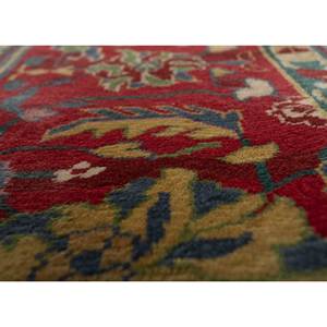 Alfombras de Lana Anudadas a Mano Aalam, Diseño Floral Abstracto Rojo Naranja, para Entrada, Pasillo, Tamaño Rectangular 9x12, para Adolescentes-Pae-5762 - Product Image 3