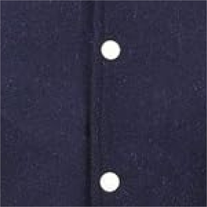 Chaqueta Varsity Deportiva Personalizada: Diseño Clásico Estilo Letterman en Azul Marino y Blanco, Alta Calidad - Product Image 4