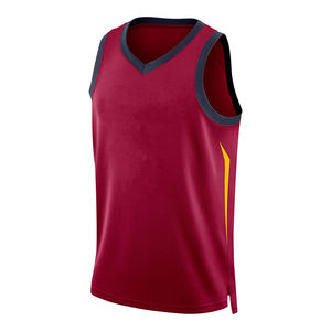 Maillots de basket-ball en polyester imprimé 100 % respirant, séchage rapide, grande taille, écologiques et antibactériens, vente en gros de haute qualité - Product Image 3
