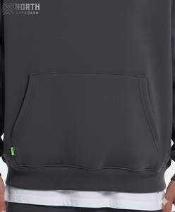 Streetwear d'hiver lourd personnalisé sweat à capuche double couche 400 Gsm Boxy coton polaire sweats à capuche pour hommes sweats à capuche réversibles Hombre - Product Image 5