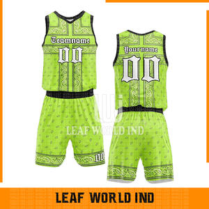 Nouveau design fabriqué en usine, uniforme de basket-ball imprimé par sublimation, ensemble d'uniformes de basket-ball respirants pour l'équipe - Product Image 4