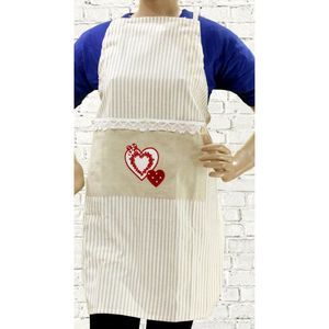 ผ้ากันเปื้อนครัวย้อมทอคุณภาพดีที่สุดที่กำหนดเองบ้านอุตสาหกรรมขายส่งราคาถูกผู้ผลิตผ้าฝ้าย100% ผ้าลินิน - Product Image 5