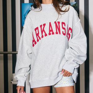 Custom logo Letter Fall New <b>Women</b> Mock Neck <b>Sweatshirt</b> Oversized <b>Long</b> Sleeve Pullover <b>Sweatshirt</b> Manufacturer - Product Image 1