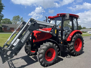 รถแทรกเตอร์คุณภาพสูง Zetor MAJOR 80 รถแทรกเตอร์สำหรับทำฟาร์ม ขับเคลื่อน 4 ล้อ สีแดง พร้อมที่ตักด้านหน้า อุปกรณ์การเกษตรอเนกประสงค์ - Product Image 5