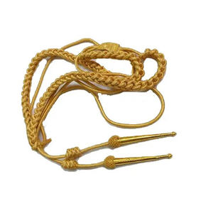Aiguillette tactique en lingot personnalisé de qualité supérieure cordon d'épaule uniforme de qualité supérieure pour accessoires uniformes tactiques Aiguillette - Product Image 6