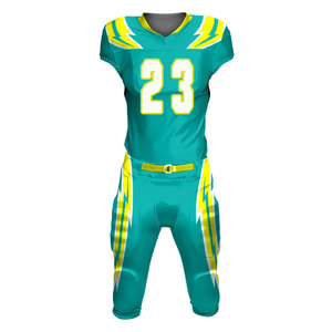 Diseño de uniforme de fútbol americano personalizado uniforme de fútbol barato para los jóvenes con nombre de jugador de equipo personalizado - Product Image 1