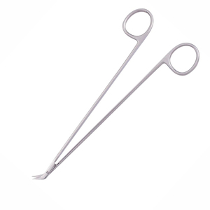 Debakey ángulo 60 tijeras 10 mm hoja 180 mm 7 pulgadas Super Sharp Manual Vascular acero Metal tijera base instrumentos quirúrgicos - Product Image 3