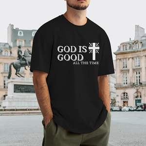 Camisetas de cuello redondo al por mayor de encargo 100% algodón camiseta gráfica de impresión de marca o cuello de alta calidad de tendencia hombres camiseta - Product Image 1