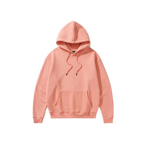 OEM ODM High Quality Customized Wholesale Price Oversize Hoodie <b>Thick</b> <b>Fleece</b> Drop Shoulder Plain Blank Custom Men Hoodie - Product Image 4