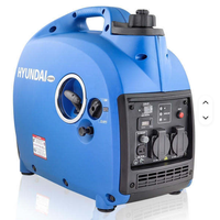 Générateur Inverter Portable à Essence 6600W, Onde Sinusoïdale Pure, Silencieux 58dB, Démarrage Électrique, pour Camping-Car, Camping, Usage Domestique, Réservoir de Carburant 10L, Autonomie 10h