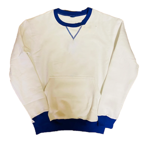 Sudadera de cuello redondo de chenilla blanca Zeta Phi Beta 1920 |   Sudadera Unisex de Forro Polar para Invierno, Estampada y Bordada con el Año de Fundación, Ecológica - Product Image 2