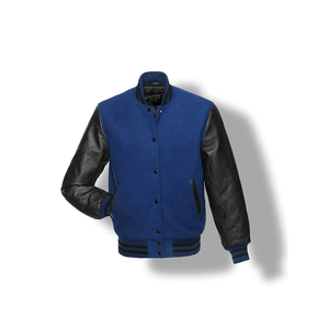 Custom Embroidery Patches Varsity Jacket for Men Wool Sleeves Premium Quality High Street Style for Winter - Product Image 5
