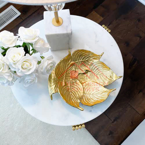 Cuenco Decorativo de Plata Antigua con Plumas, Última Novedad en Fundición de Arena, Florero Decorativo de Plata Antigua para Centro de Mesa - Product Image 4