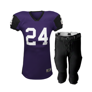 Uniforme de Fútbol Americano para Adultos, Hombres y Mujeres, al por Mayor, Jersey de Poliéster de 225 g/m², Impresión Digital, Ropa Deportiva para Juegos - Product Image 1