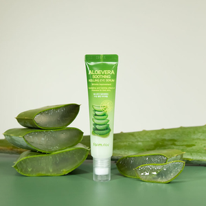 Sérum pour les yeux à l'aloe Vera-fabriqué en cosmétique coréen-Anti-âge Anti-rides blanchissant les cernes - Product Image 4