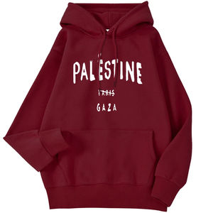 Palestina Vintage sudaderas con capucha de manga larga personalizado Vintage libre Palestina Hoody alta calidad gratis Palestina Hoodie - Product Image 3