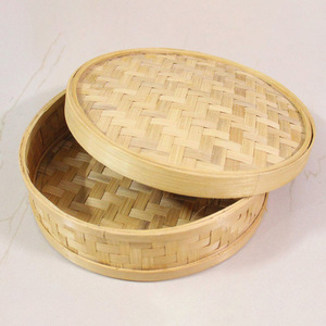 กล่องไม้ไผ่ทอมือสำหรับใส่ของขวัญกล่องเก็บของธรรมชาติดีไซน์ใหม่จากโรงงานเวียดนาม - Product Image 5