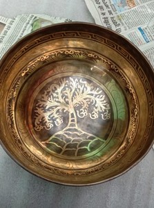 ชามทองสัมฤทธิ์ทำมือคุณภาพสูง ชามเสียงโลหะผสมทิเบตสำหรับการทำสมาธิ ผลิตโดยตรงจากผู้ผลิต - Product Image 6