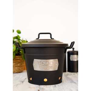 Seau noir MGL0039 pour pommes de terre et oignons - Product Image 2