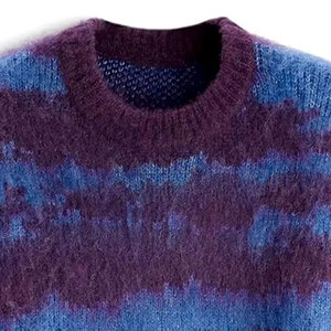 Suéter de mohair de algodón 100% para hombre, ropa de invierno de la mejor calidad, color y estilo personalizados, gran oferta, transpirable y elegante - Product Image 6