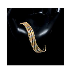 2023กำไลข้อมืออิตาเลียนทำจาก18kt สีเหลืองโรสโกลด์หรูหรามาใหม่ - Product Image 1