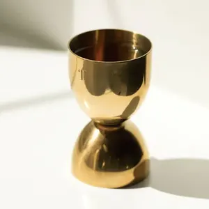 Jigger de doble medida de cóctel de acero inoxidable Premium de cobre de alta calidad 2o Z para accesorios de cóctel - Product Image 5