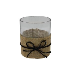 Vaisselle Décoration Verre/Paille Votive Couleur Marron Bougeoir Pour La Maison Et Décoration De Noël Personnalisé En Vrac - Product Image 4