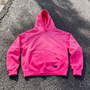 Pull personnalisé de luxe Sweats à capuche en molleton de coton de qualité supérieure, respirant, mélangé, à épaules tombantes, Sweats à capuche avec fermeture éclair de haute qualité - Product Image 2