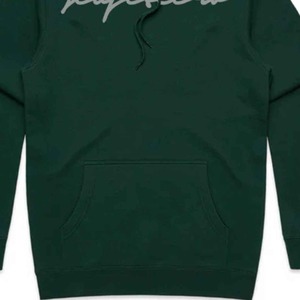 Sweat à capuche Core Signature pour hommes, vert forêt, mélange de coton et de poly épais, coupe régulière, isolé et confortable pour un usage quotidien - Product Image 6