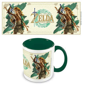 Tasse en céramique fantaisie The Legend of Zelda, motif Tears of Kingdom, compatible micro-ondes, pour cadeaux d'affaires, Halloween, style moderne - Product Image 2
