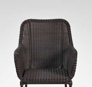 Contemporary Rattan Outdoor Wicker Furniture Comfortable Patricia Chair for Terrace Leisure or Dining for Living <b>Room</b> Use - Product Image 4