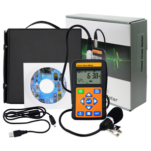 Chuyên nghiệp kỹ thuật số Tiếng ồn dosimeter & mức độ âm thanh mét với PC dữ liệu đăng nhập A/C/Z tần số weighting 1000K bài đọc (OEM) - Product Image 6
