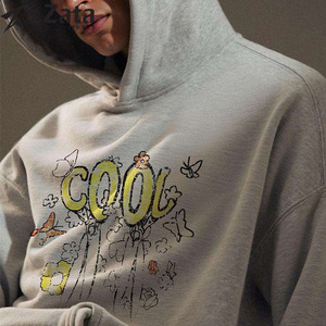 Sweat-shirts d'hiver unisexes en polaire polyester/coton de qualité supérieure, imprimés DTF/DTG, écologiques, respirants, séchage rapide, décontractés - Product Image 2
