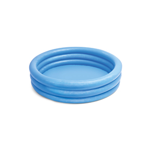 Piscina Inflable de PVC Azul Cristal de 45 x 10 cm, Redonda, para Niños, Uso en Exteriores - Product Image 1