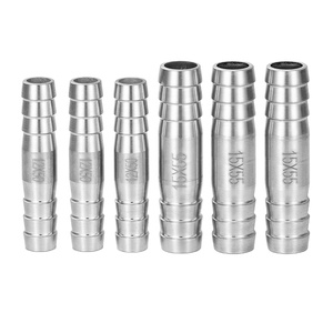 Raccord à double tête hexagonale en acier inoxydable 304 de qualité industrielle Yijia, pour tuyau d'<span class=keywords><strong>eau</strong></span> à basse pression - Product Image 1