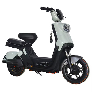 Scooter Eléctrico de 48V con Logotipo Personalizado al por Mayor, Bicicleta Eléctrica con Marco de Acero de Alto Carbono de 400W, Vehículo Eléctrico para Desplazamientos Urbanos - Product Image 3
