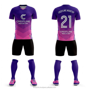Custom Soccer Team Uniform | Waterproof UV Protection Breathable Quick Dry 100% Polyester Football Jersey Shorts | Front Custom - Product Image 2