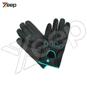 Gants en cuir imperméables pour hommes, pour la conduite et l'usage quotidien, doux, durables, respirants, avec une bonne adhérence, toutes saisons 2026 - Product Image 4