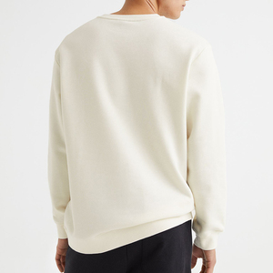 เสื้อวอร์มผ้าฝ้าย100% สำหรับผู้ชาย,เสื้อกันหนาวแบบซิปรอบคอพร้อมป้ายโลโก้สีกำหนดได้เอง - Product Image 4