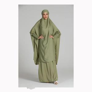 Vente en Gros de Vêtements Habillés de Prière Jilbab Islamique de Turquie Robe Hijab pour Femmes Robes Abaya Longues Vêtements Traditionnels Musulmans - Product Image 1