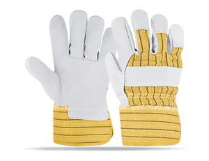 Guantes de Seguridad de Cuero Vacuno de Alta Calidad, Cuero Genuino - Product Image 6