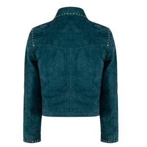 Chaqueta de cuero para motorista para hombre, chaqueta de cuero para motocicleta hecha a mano para caballeros, chaqueta de cuero ajustada genuina para hombre. - Product Image 2