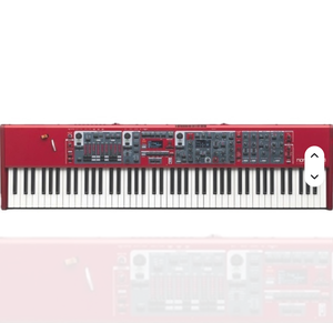 Piano digital de 88 teclas con acción de martillo contrapesado, similar a un piano vertical, recién llegado. - Product Image 6