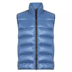 Chaleco Acolchado de Lona Duradero para Hombre, Diseño Utilitario con Múltiples Bolsillos, Chaqueta de Invierno sin Mangas, Impermeable, Venta al Por Mayor - Product Image 1