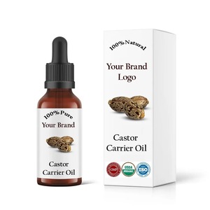 Vente en gros d'huiles de ricin pures OEM ODM d'huile hydratante naturelle Ricinus communis organique naturelle de qualité cosmétique Fabricant - Product Image 2