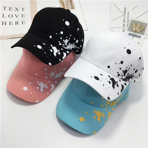 Haute qualité unisexe coton réglable Snapback papa chapeau blanc couleur unie Gorras casquette de Baseball teint en détresse h en gros - Product Image 3