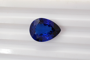 8.25 Ct Natural <b>Tanzanite</b> Pear Cut Loose Gemstone 16.50x12.50mm IGI Certified High Quality Faceted Stone Wholesale Supplier - Product Image 6