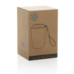 Tazza Termica Sostenibile in Acciaio Riciclato, Bicchiere in Acciaio Inossidabile, Gadget - Product Image 6
