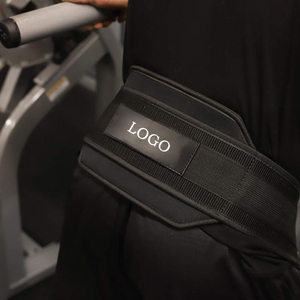 High Quality Heavy Duty Thick Neoprene Buckle Dip Belt <b>Chain</b> for Weight Lifting Fitness Body Building-Professional Protection - Product Image 5